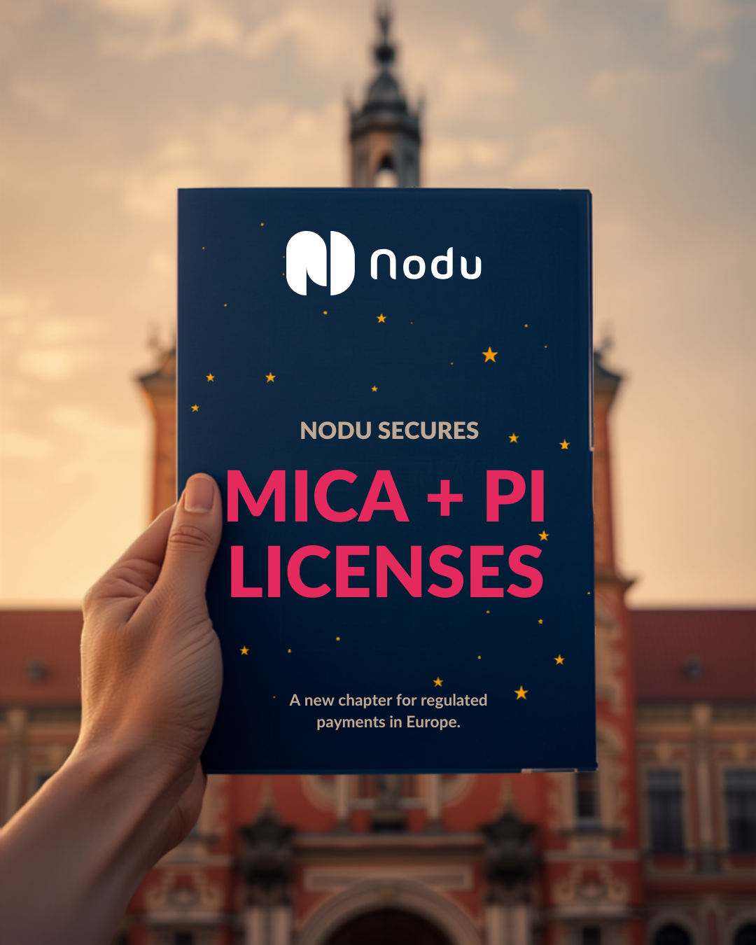 Nodu secures MiCA and Payment Institution licences